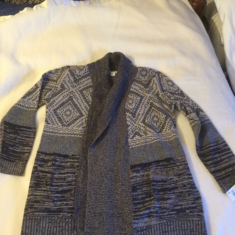 Cozy, Shawl collared open cardigan with pockets